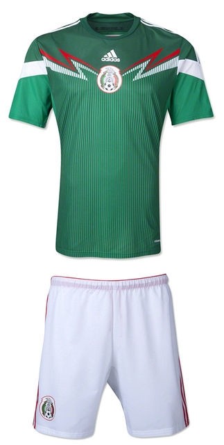 Форма сборной Мексики по футболу 2016/2017 (комплект: футболка + шорты + гетры)