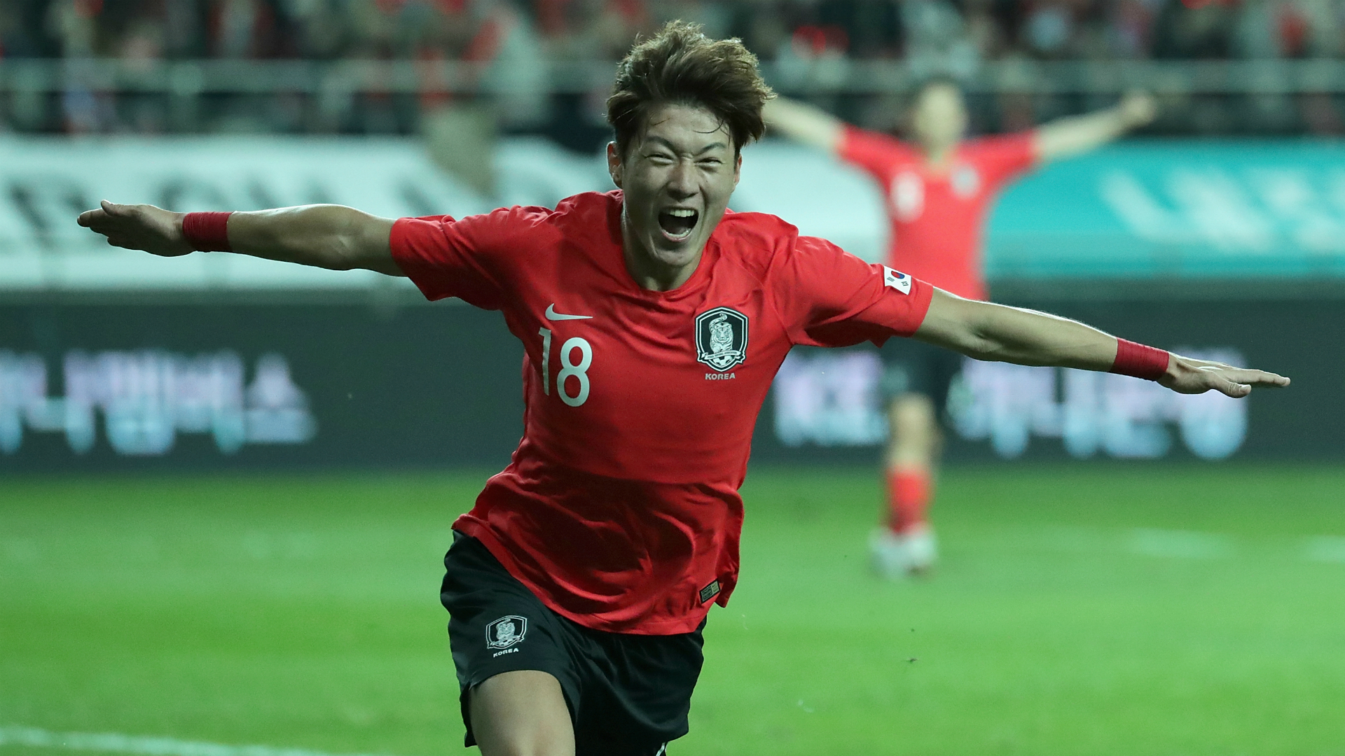 Игрок футбольной сборной Южной Кореи