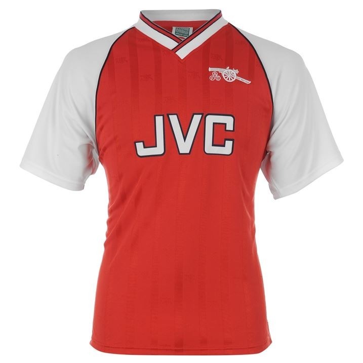 Форма футбольного клуба Арсенал домашняя 1988 (комплект: футболка + шорты + гетры)