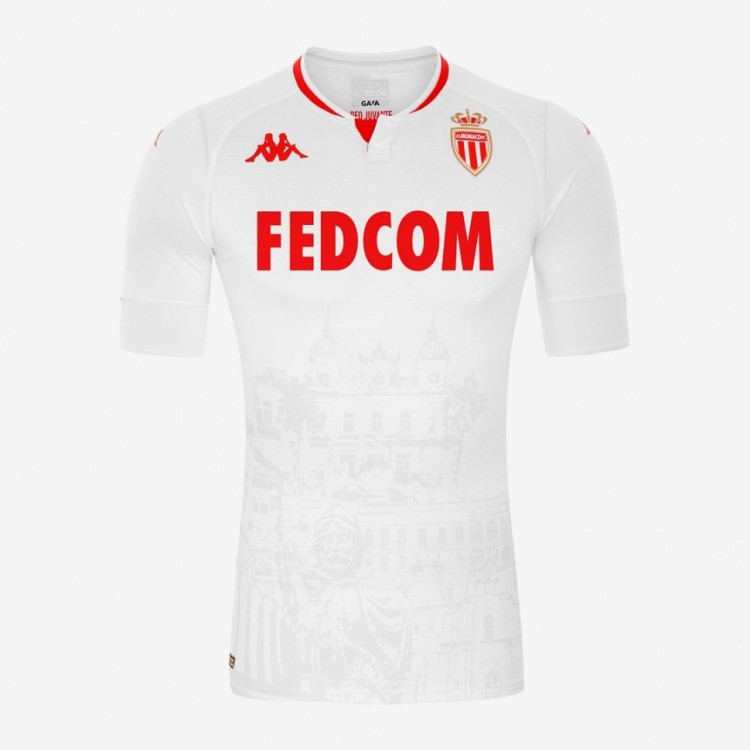 Детская футболка Монако 2020/2021 Резервная 