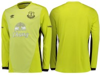 Детская форма голкипера футбольного клуба Эвертон 2016/2017 (комплект: футболка + шорты + гетры)