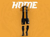 Форма футбольного клуба Халл Сити 2017/2018 (комплект: футболка + шорты + гетры)