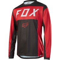 Велоджерси Fox Indicator LS Moth Jersey Red/Black