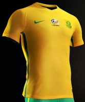 Форма сборной ЮАР по футболу 2017 (комплект: футболка + шорты + гетры)