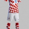 Детская форма Сборная Хорватии 2016/2017 (комплект: футболка + шорты + гетры)